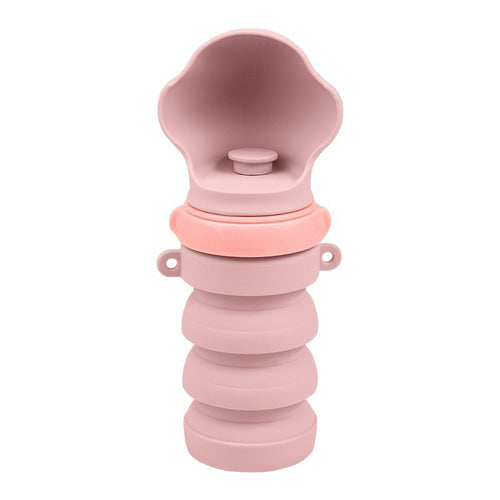Collapsible Portable Dog Water Bottle with Drinking Cup