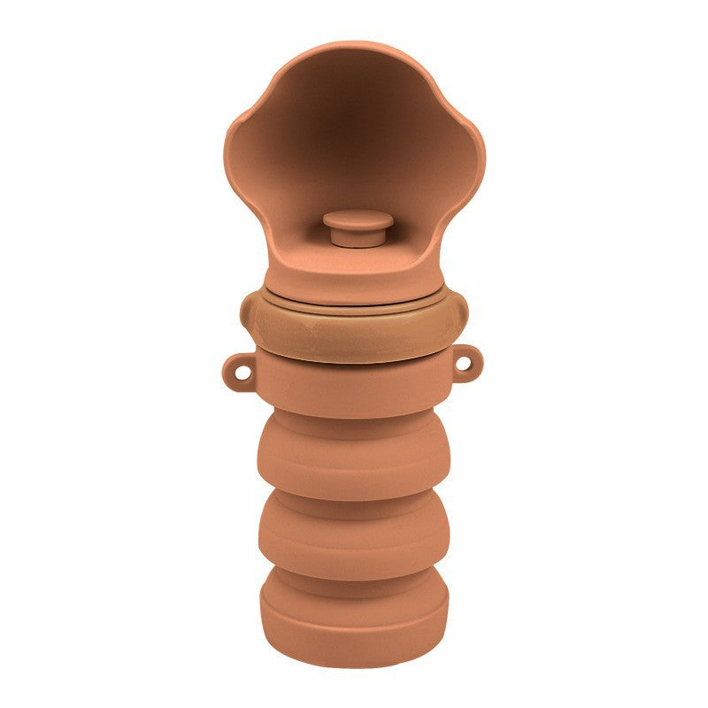 Collapsible Portable Dog Water Bottle with Drinking Cup