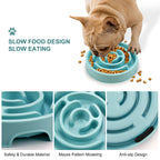 Spiral Maze Slow Feeder Dog Bowl