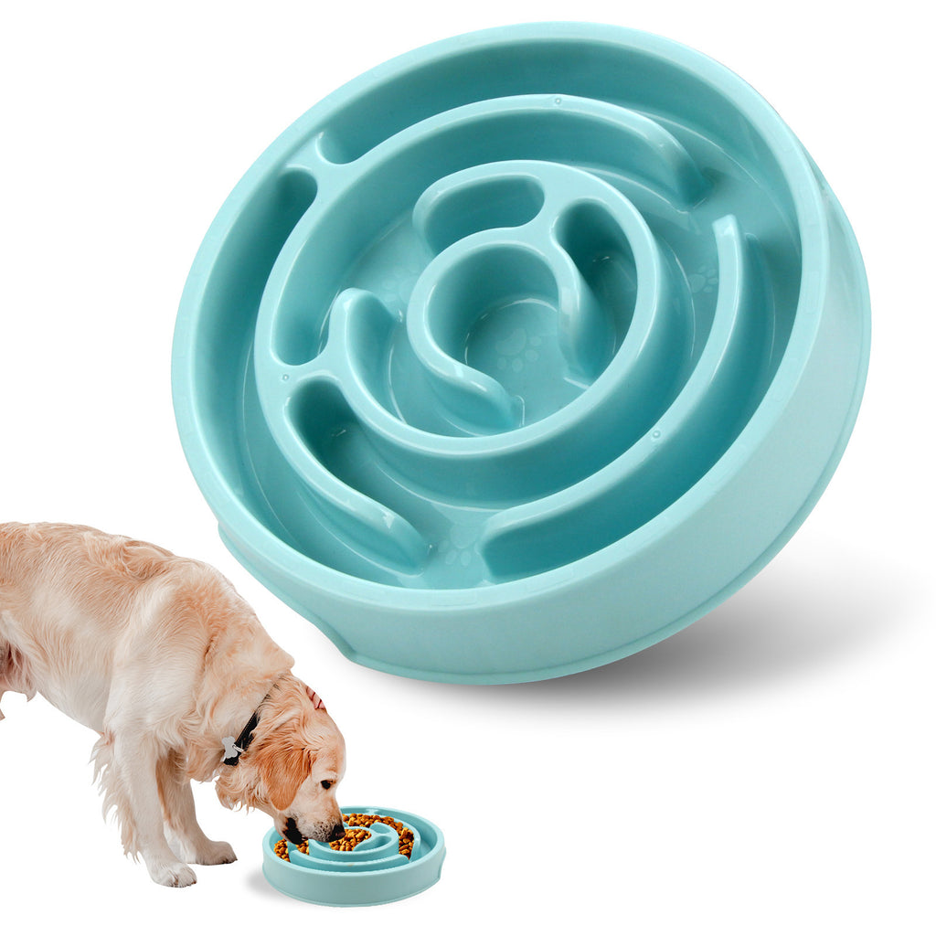 Spiral Maze Slow Feeder Dog Bowl