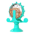 Interactive Cat Treat Dispenser Windmill Toy