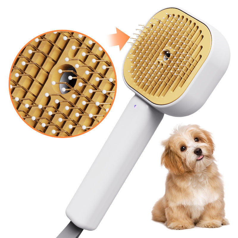 Rechargeable Mist Grooming Brush for Cats & Dogs